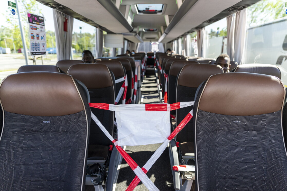 Bus von innen