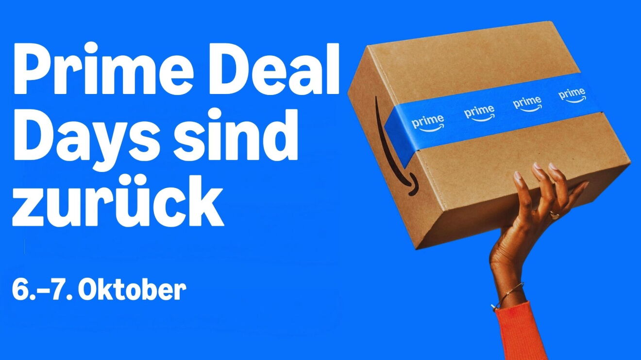 Amazon Prime Deal Days 2026 kehren am 6. & 7. Oktober zurück