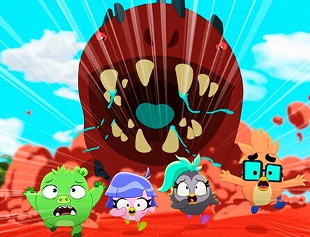 Cartel de Angry Birds
