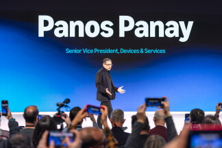Panos Panay on stage at the Amazon Alexa Event 2025