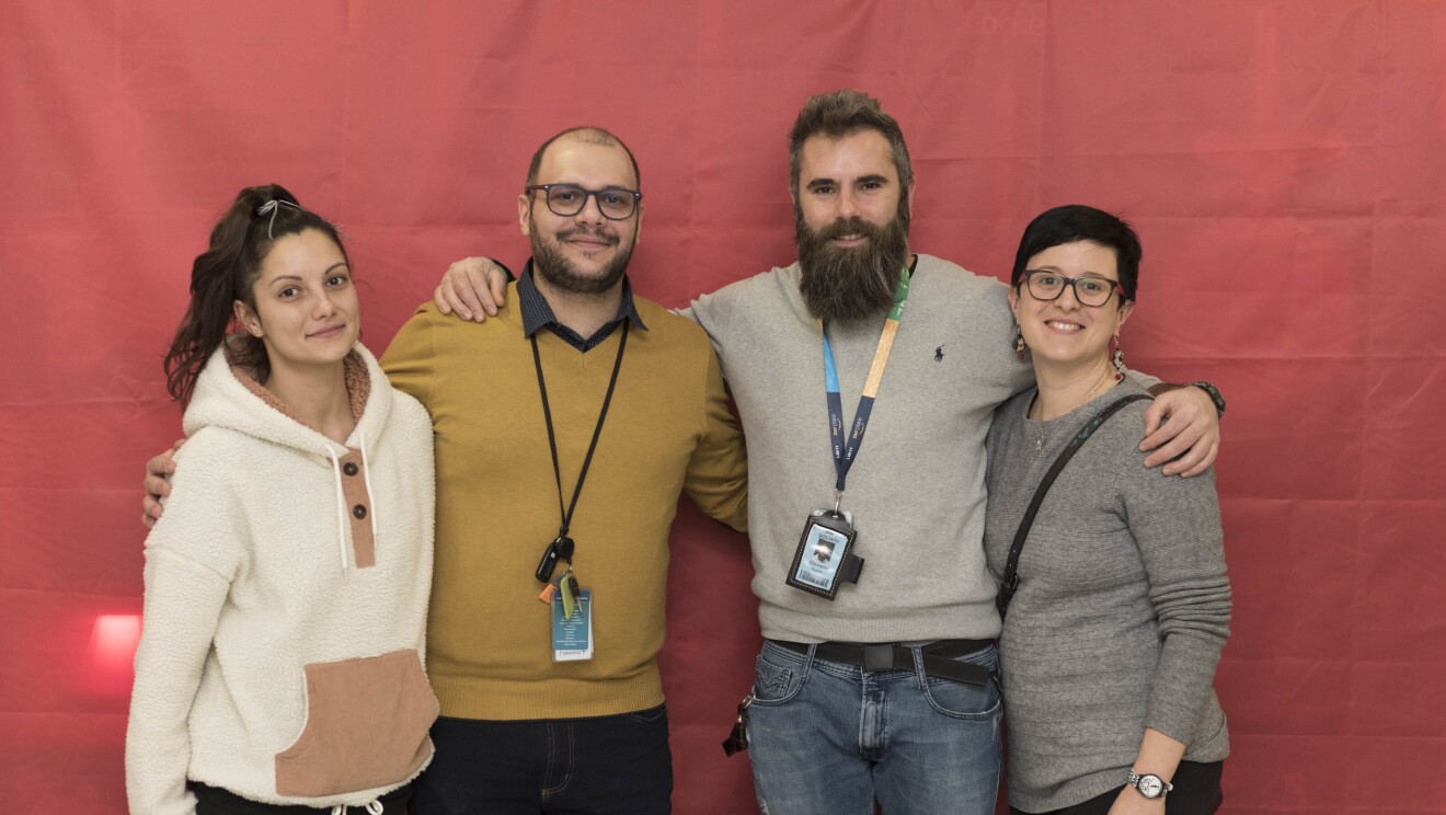L'Amazon Locker che funge da Calendario dell'Avvento nell'Ospedale San Bortolo di Vicenza