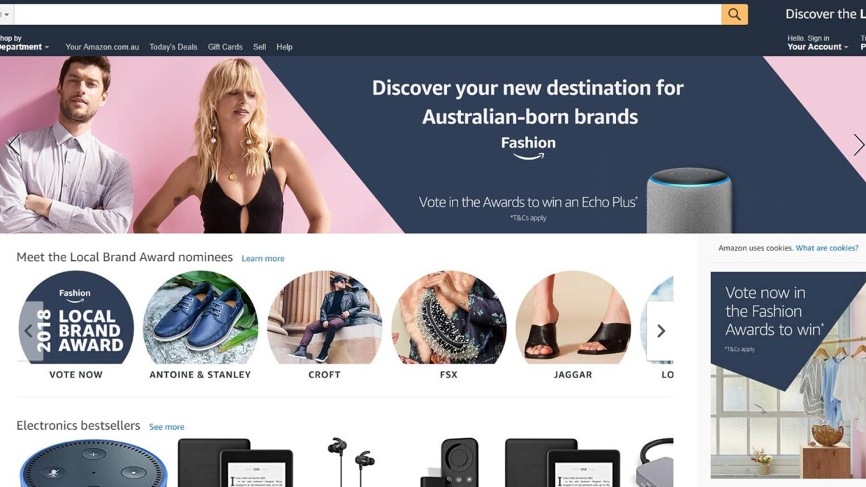 Amazon Supporting Australian Local Brands