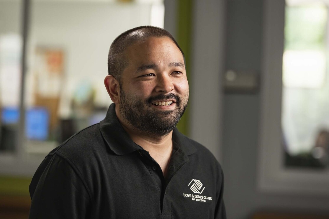 High school students practice mindful meditation while using the new Alexa skill, "Keep Calm"