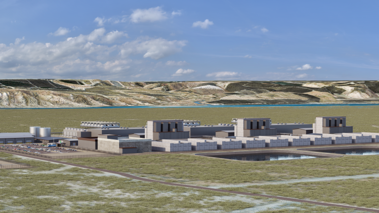 Renderings of the first SMR facilities in the United States