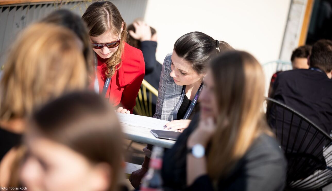 Eindrücke vom Kick-off des Förderprogramms Unternehmerinnen der Zukunft 2019