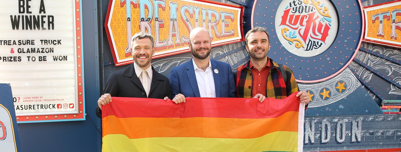LGBT+ reading roadshow - Will & Chris