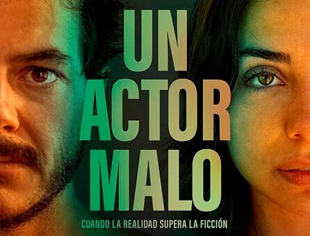 Cartel de Un actor malo