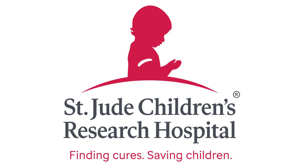 St. Jude Children's Research Hospital logo.