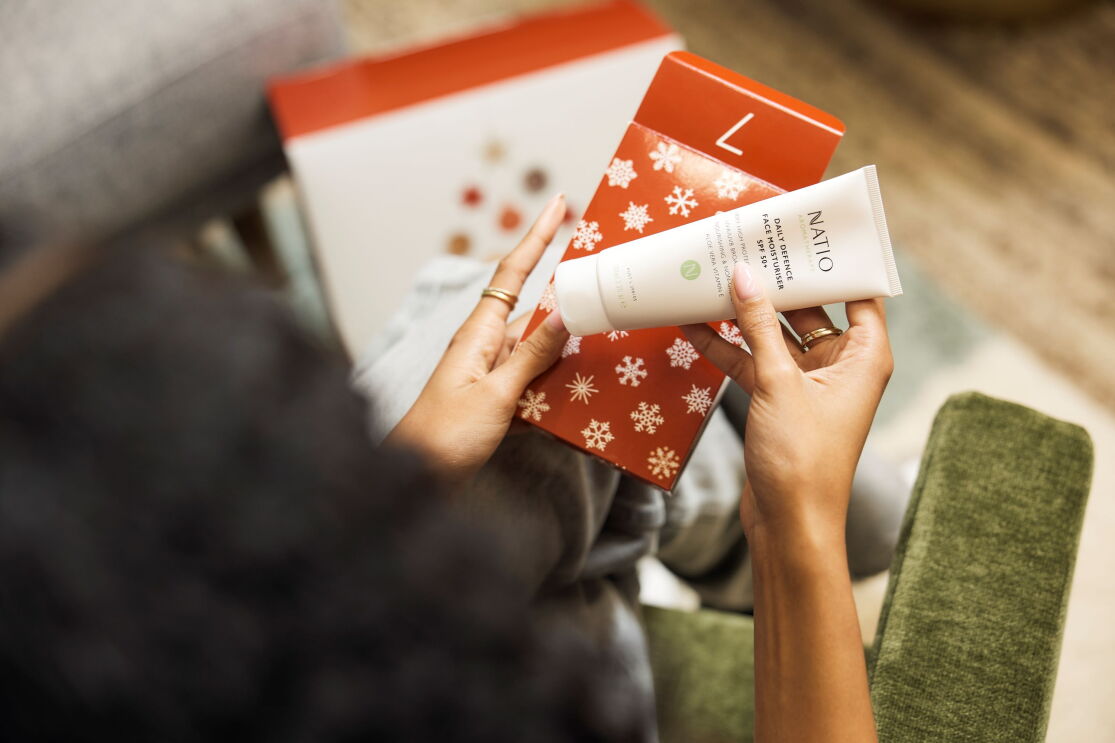 Naito as one of the product from Beauty Advent Calendar