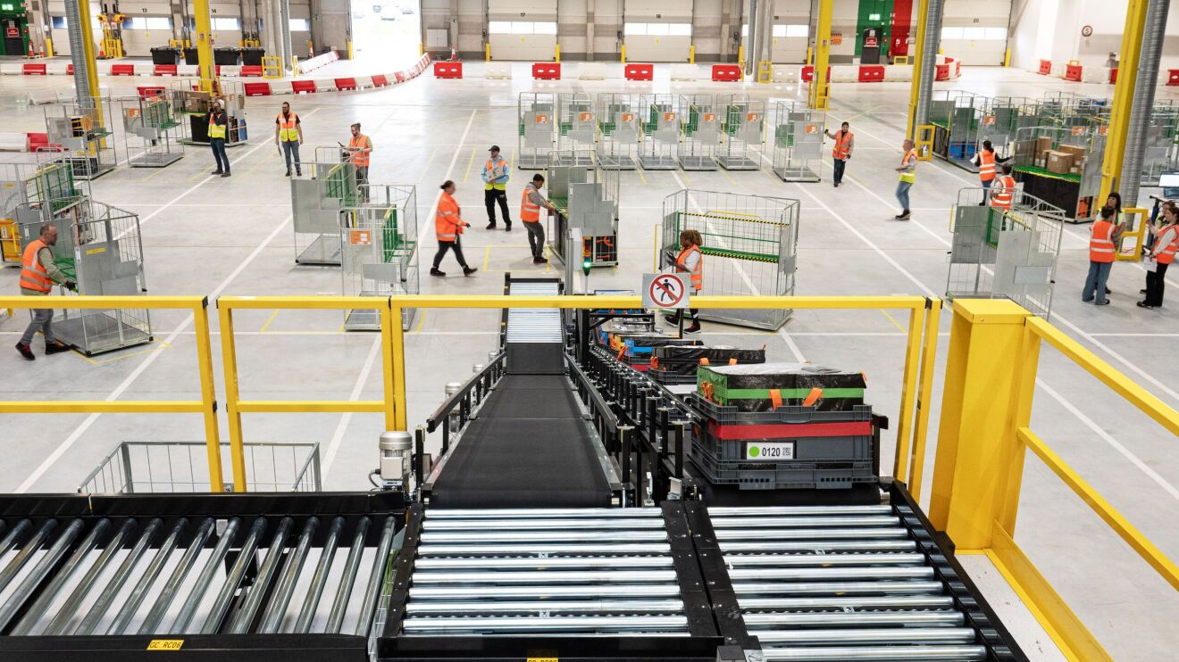 Amazon investiert mehr als 700 Millionen Euro in Technologien für europäische Verteilzentren