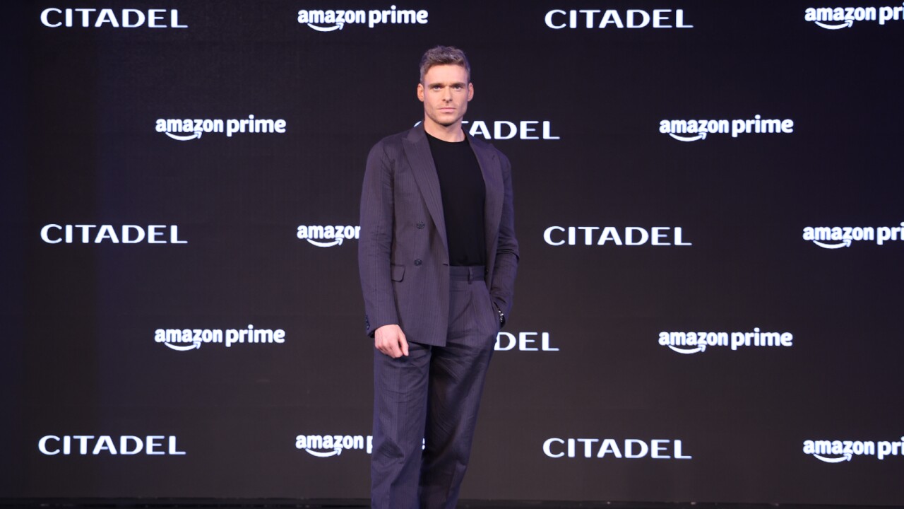 Richard Madden at the premiere event of Prime Video’s Citadel