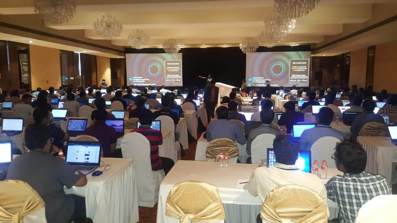 Alexa Developer event in India 
