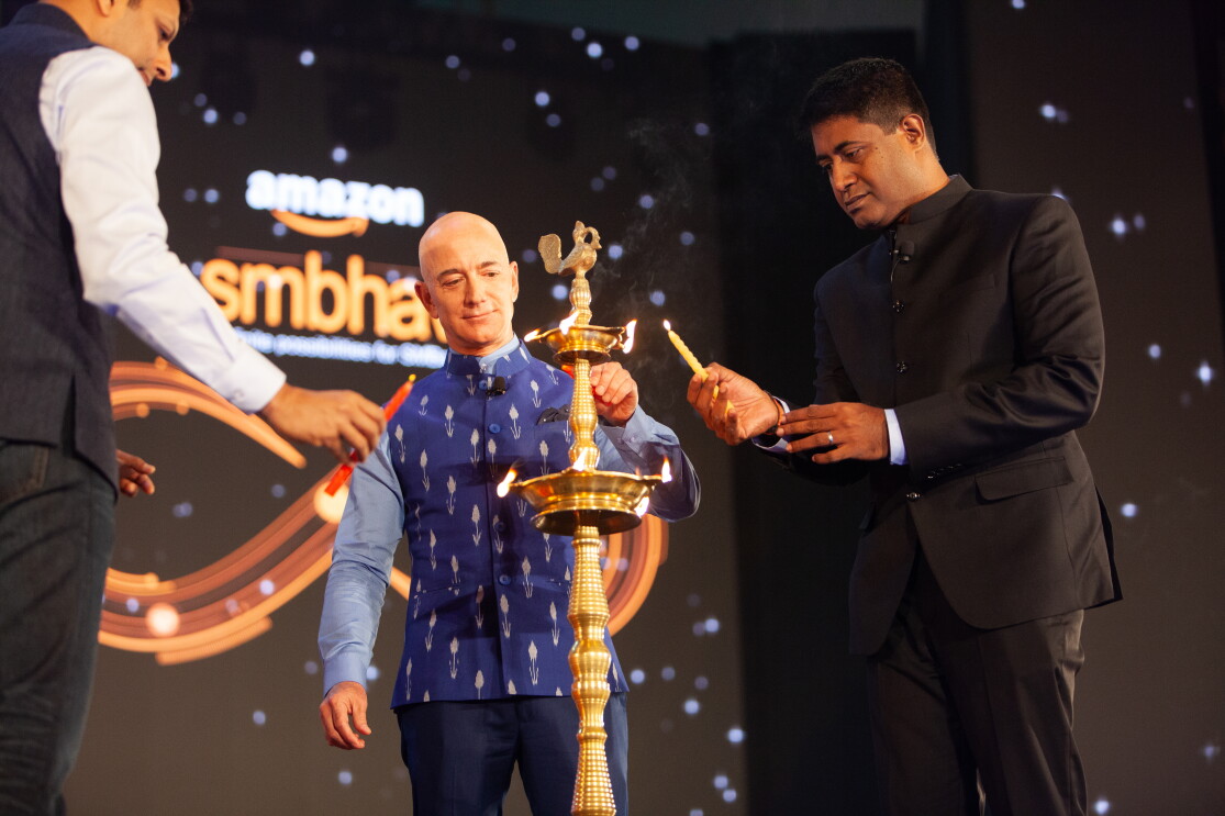 Jeff lights the lamp - Amazon Smbhav