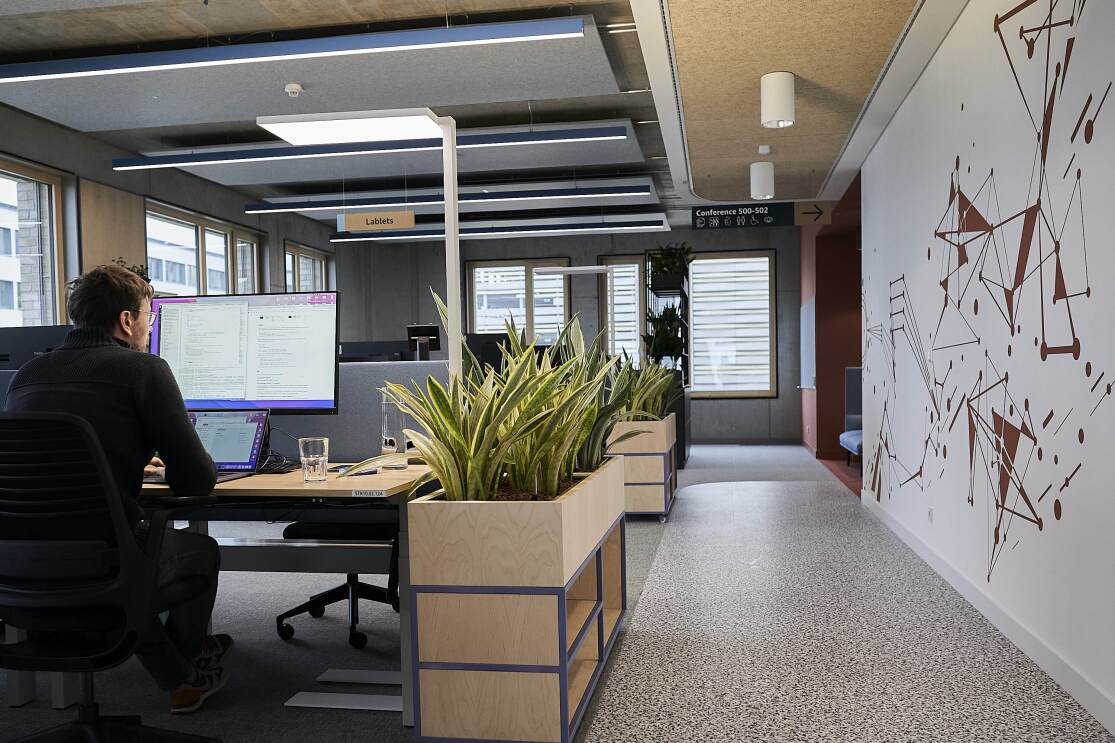 Das neue Forschungs- und Entwicklungszentrum von Amazon in Tübingen.