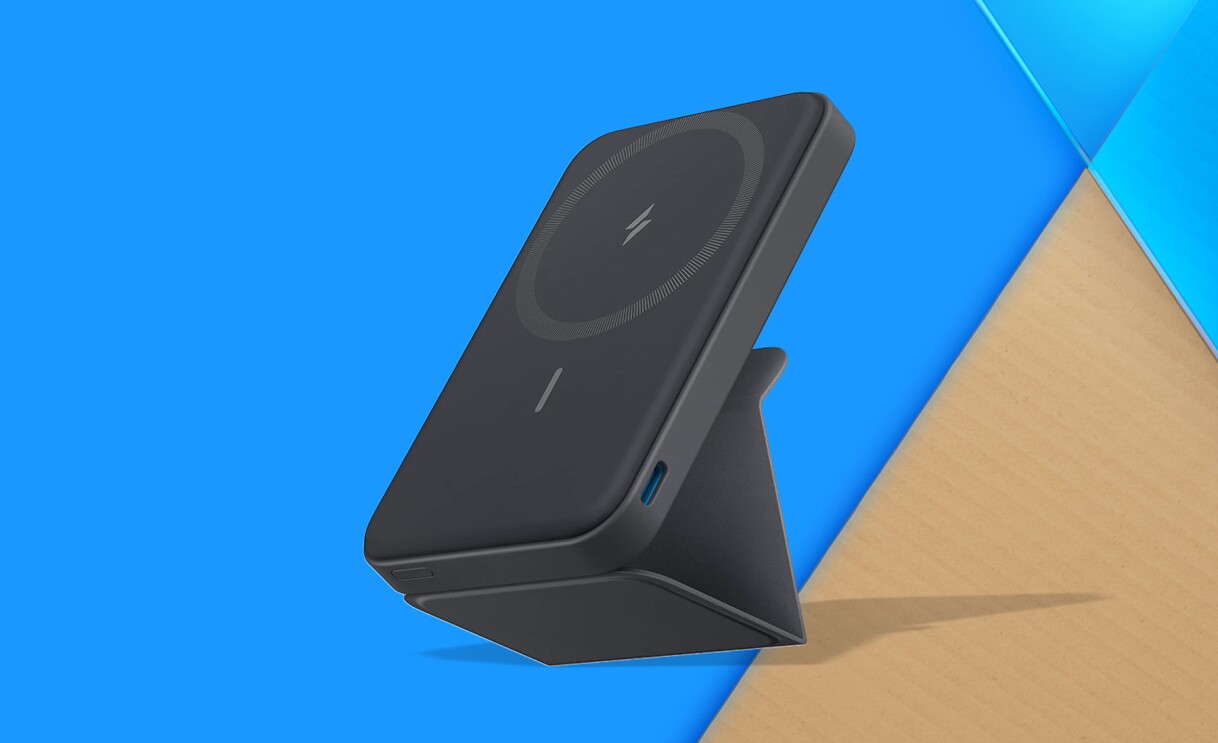 Amazon product on color background