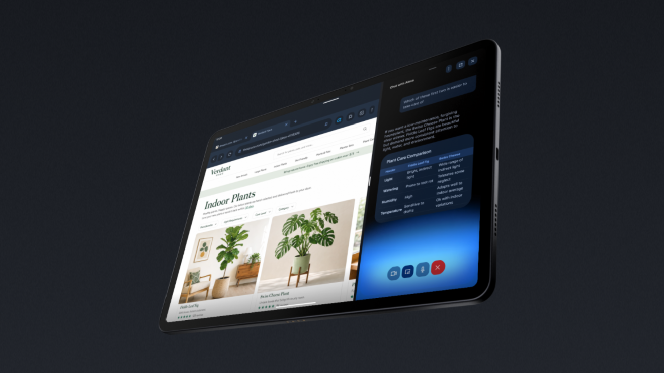 Alexa Plus on Amazon Alexa Tablet