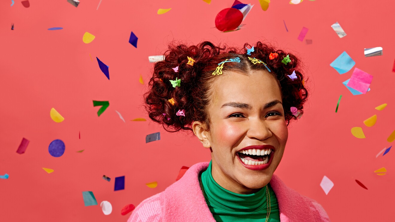 Prime Day girl smiling