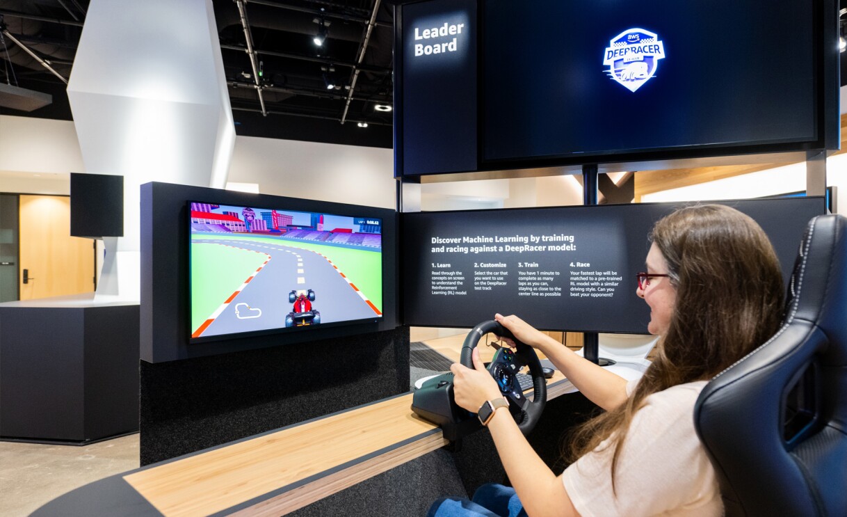 An image from the inside of the skills center