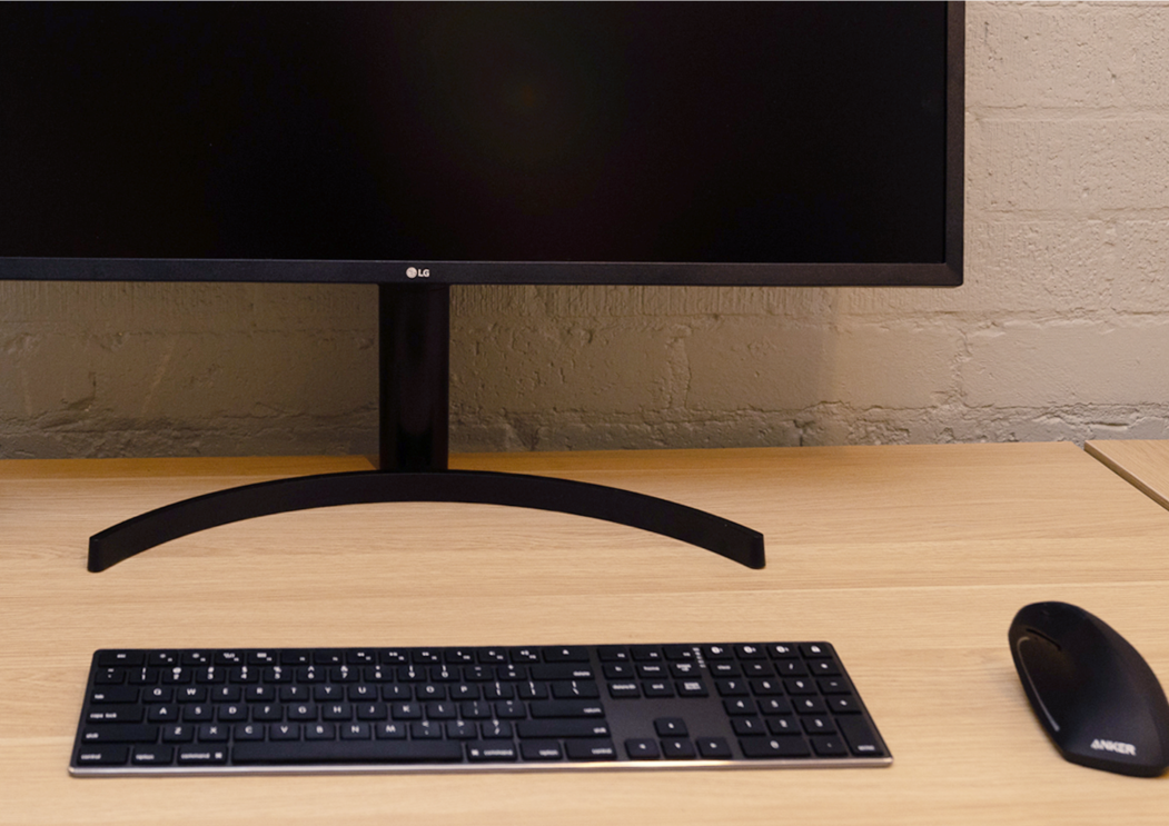 Bluetooth Keyboard & Anker 2.4G Wireless Vertical Ergonomic Mouse