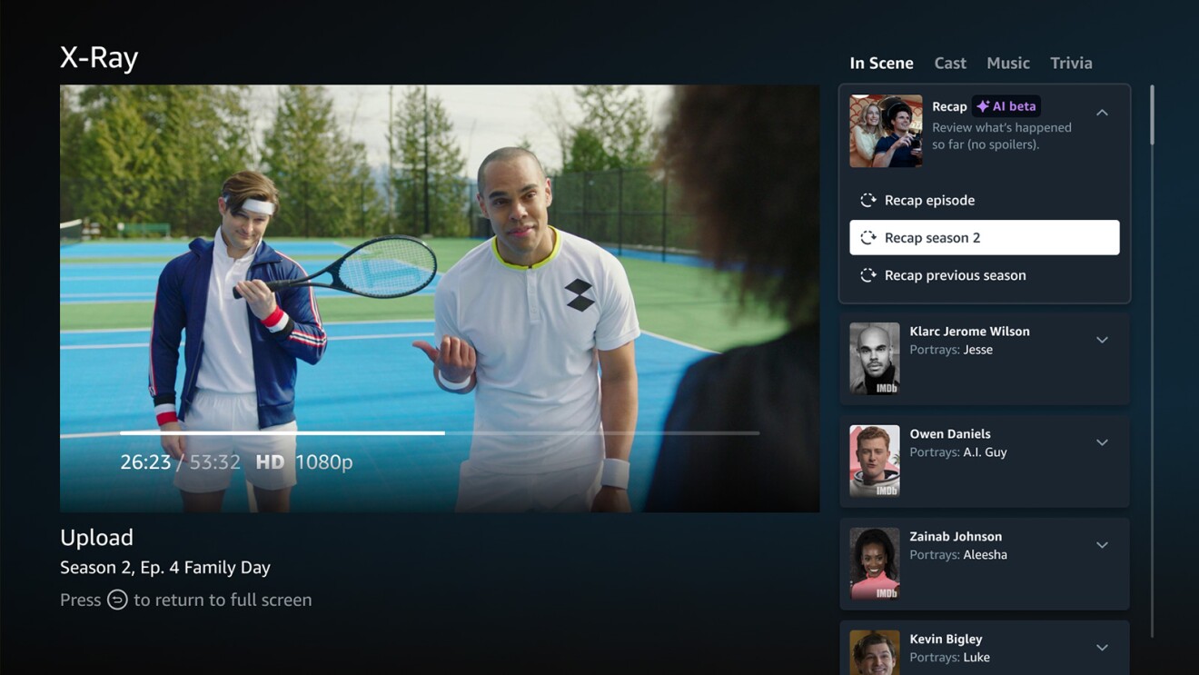Prime Video’s New Feature Uses AI to Recap What You’re Watching