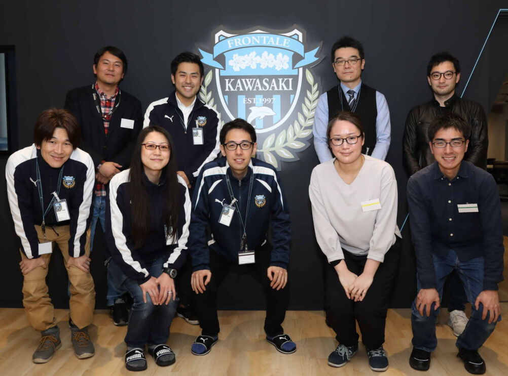 プロサッカーチーム「川崎フロンターレ」と企業間交流会
