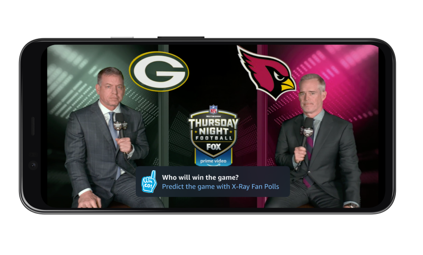 Prime Video debuts fan polls on X-Ray for Thursday Night Football