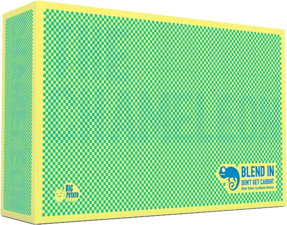 The Chameleon boardgame box