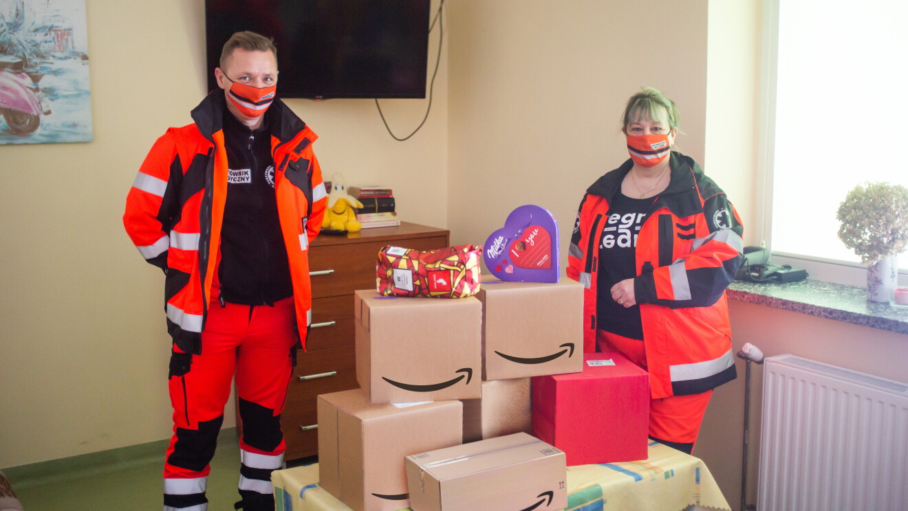 Amazon wspiera Ratowników
