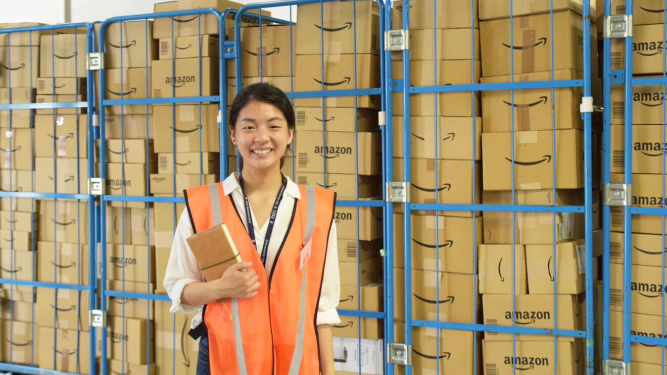 Amazonを支える物流拠点での仕事