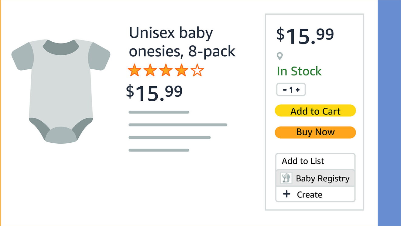 Unisex grey baby onesies, 8-pack