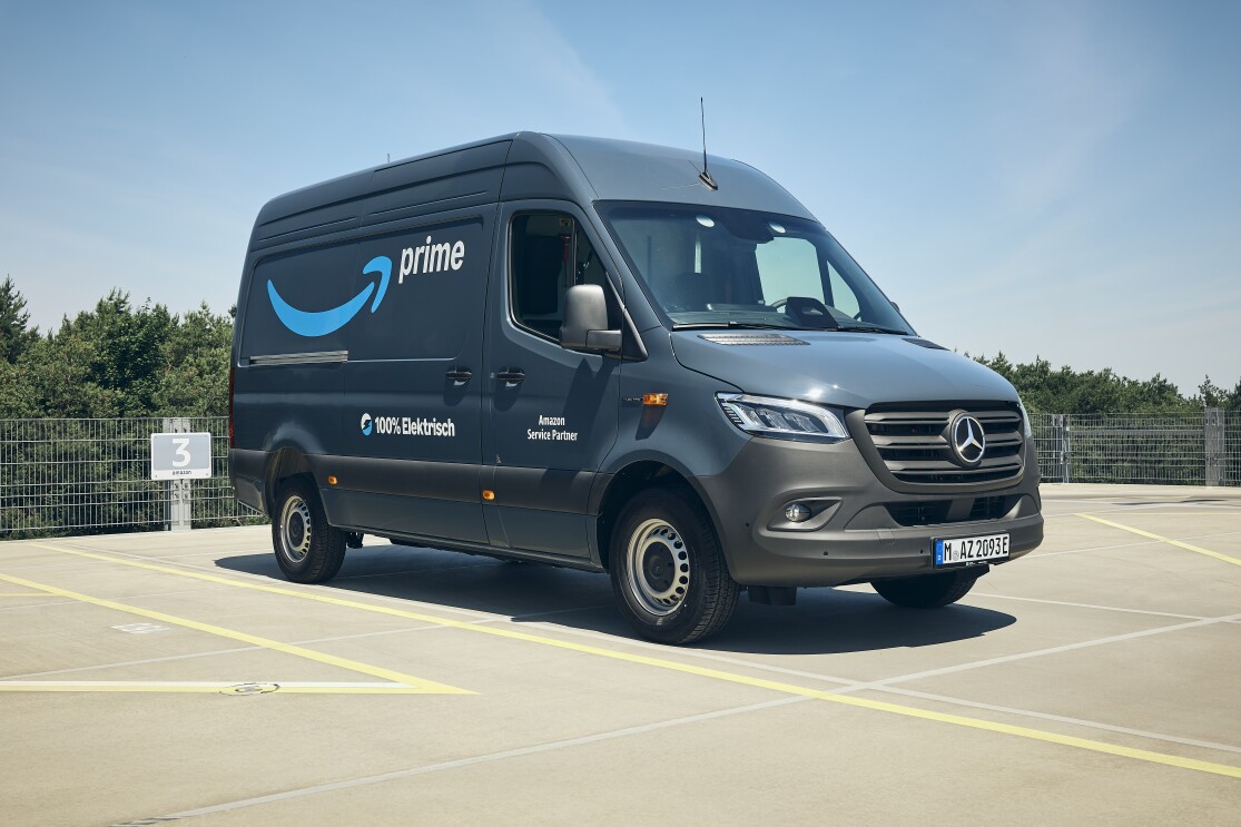Mercedes-Benz Vans für Amazons Lieferpartner: Mehr als 2.500 neue eVans für Deutschland