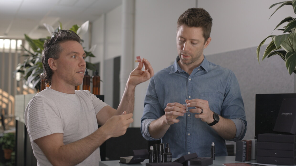 Narrative Lab founders Joel and Jarryd