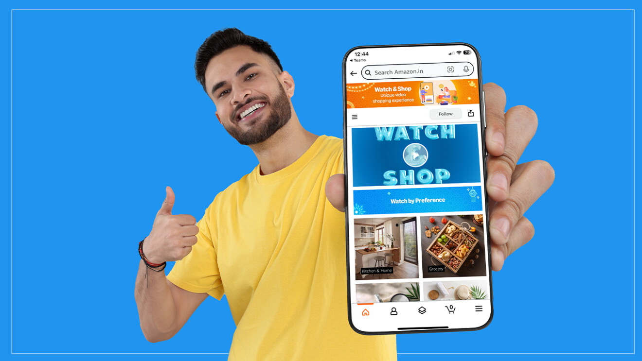 Amazon Watch and Shop Interactive Experience Launched in India