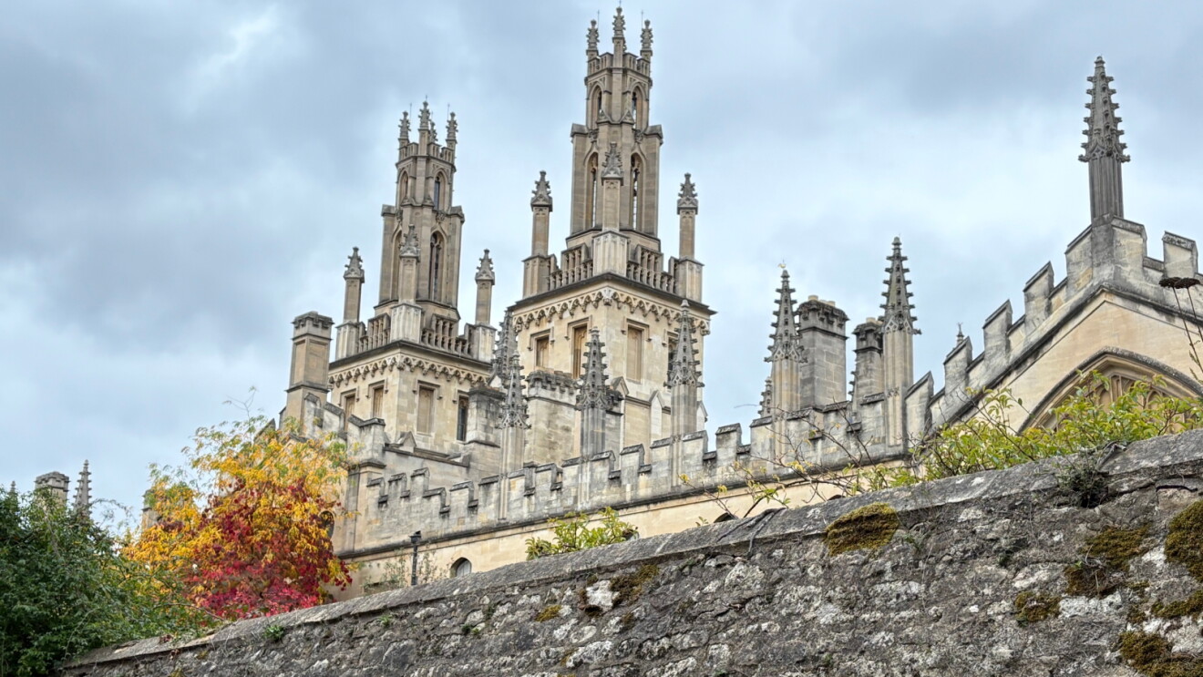 Oxford Church from Maxton Hall