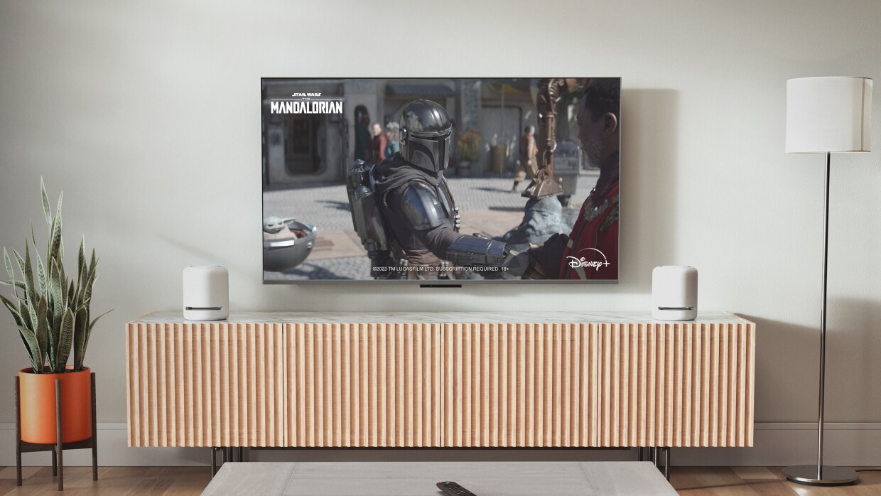 The new Amazon Fire TV Stick 4K Max in a living room
