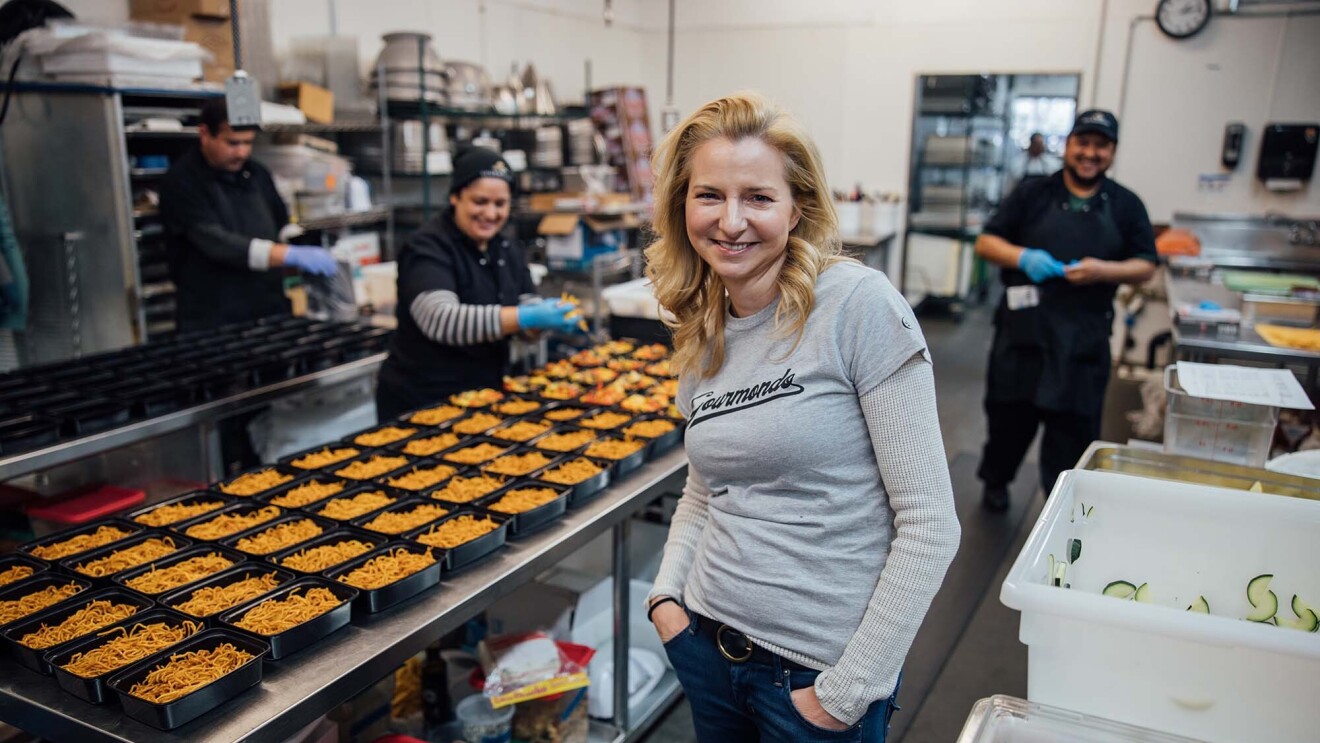 Amazon partners with local agencies to deliver meals to those most vulnerable to COVID-19.
