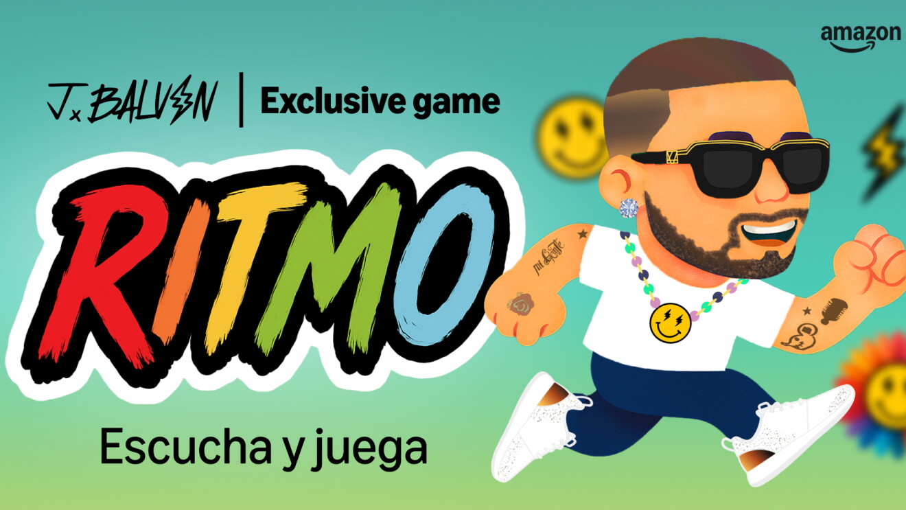 Ritmo: Amazon Music y J Balvin lanzan nuevo videojuego exclusivo de la app que celebra la cultura latina con música y diversión