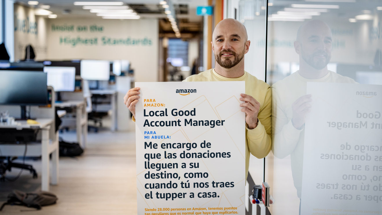 Foto de empleados de Amazon