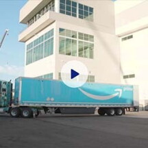 Delivery station and package delivery B-roll