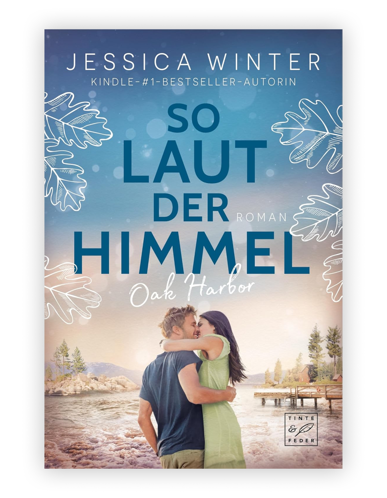 Buchcover des Liebesromans So laut der Himmel von Jessica Winter.