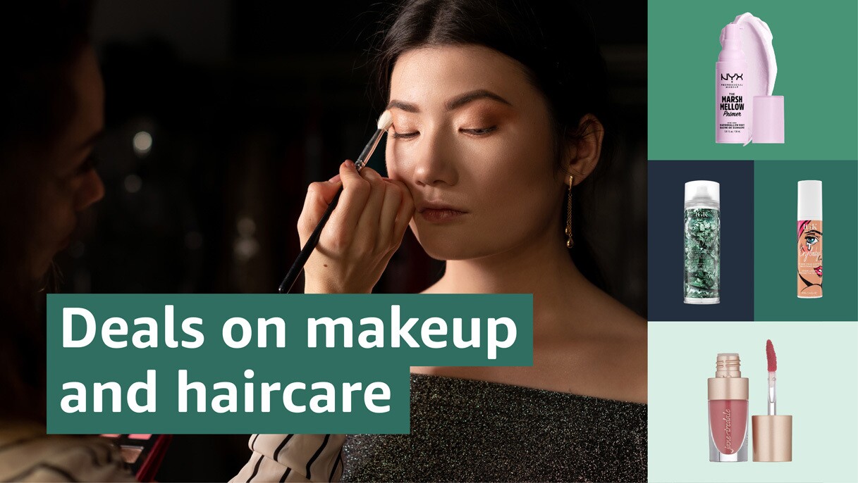 A green graphic with images around it that display products listed in this article.