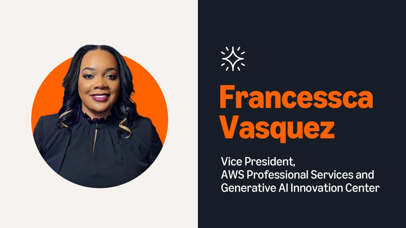 Francessca Vasquez, leader in AWS and AI innovation