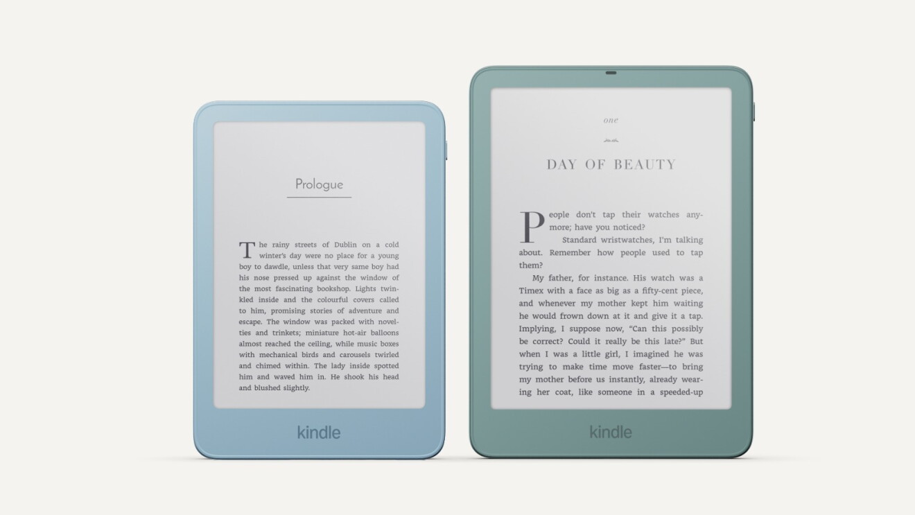 Amazon introduces a completely redesigned Kindle family