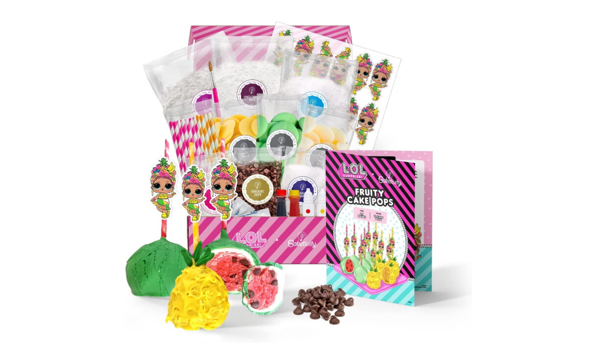 A LOL themed cake pop baking kit made by Bakeivity.