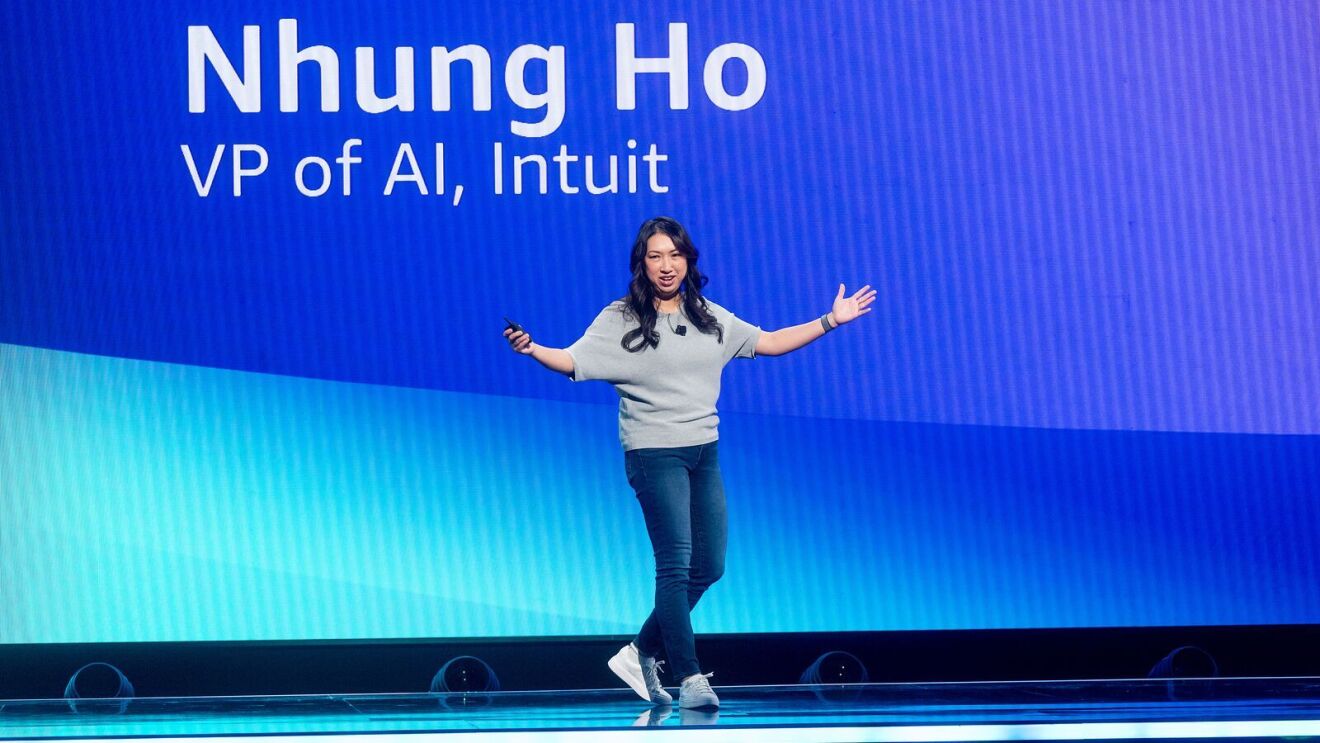 A photo of Nhung Ho, vice president of AI, Intuit