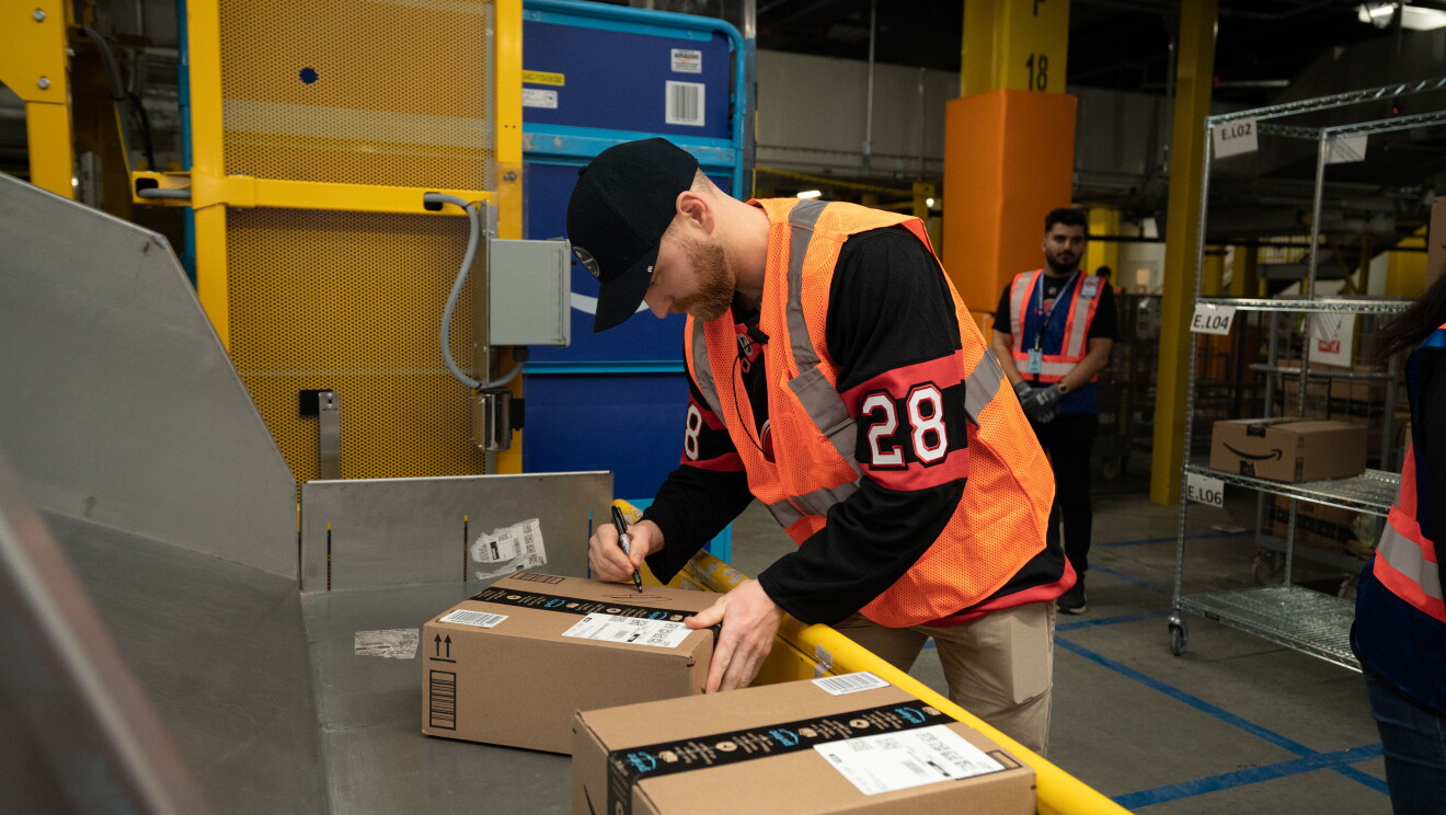 Ottawa Senator hockey player packaging boxes