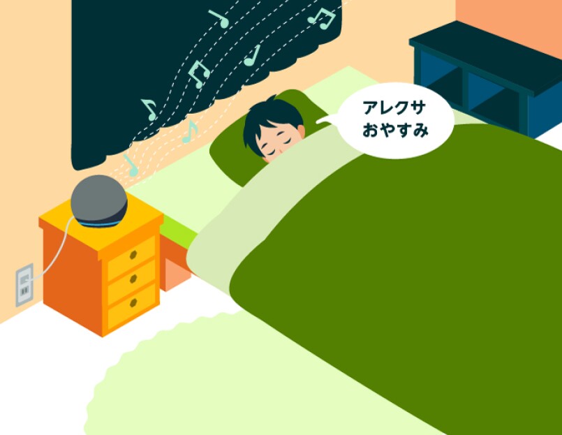 Amazon Alexaで習慣化 睡眠の質を向上する秘けつとは