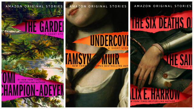 The Into Shadow collection, including Undercover, The Garden and The Six Deaths of the Saint