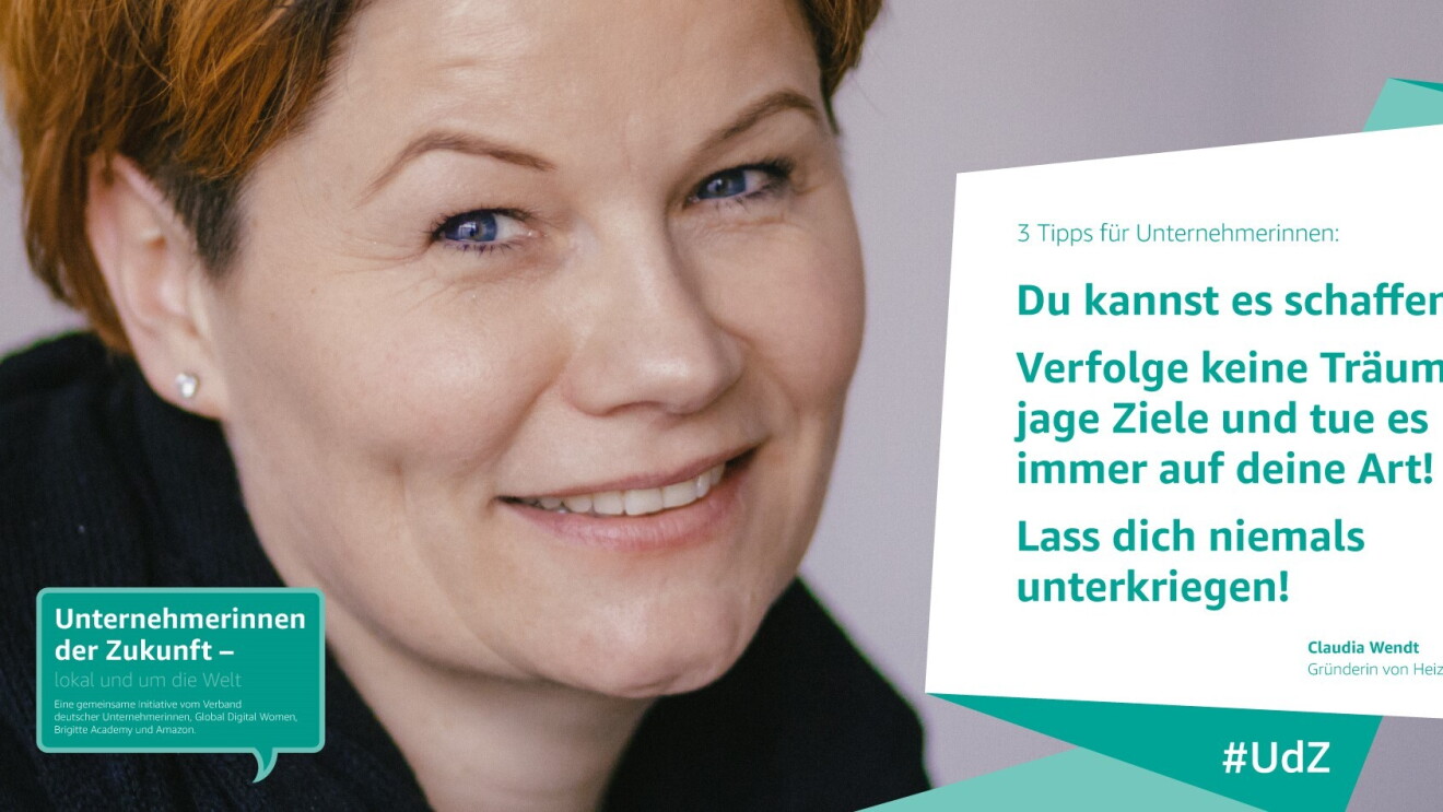 Porträt von Claudia Wendt von Heizungsdrache, Teilnehmerin von UdZ.