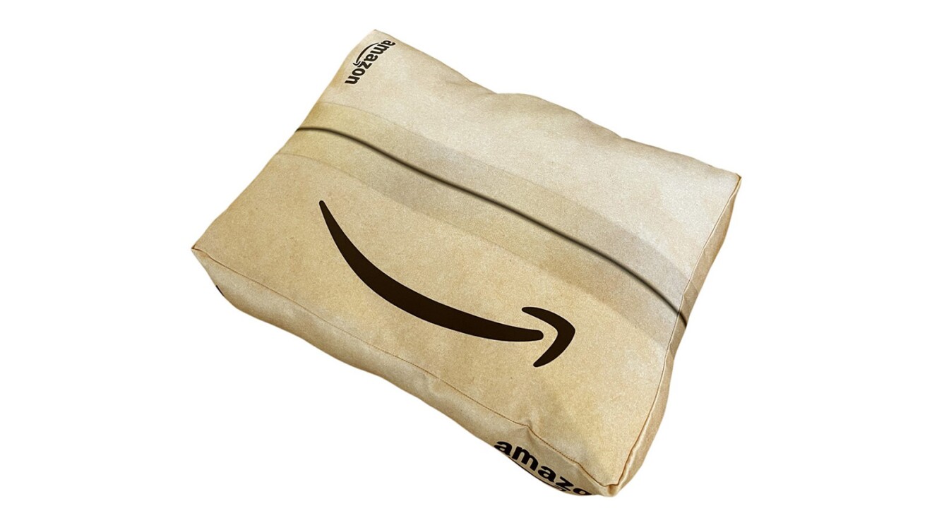 Amazon箱のようなクッション
